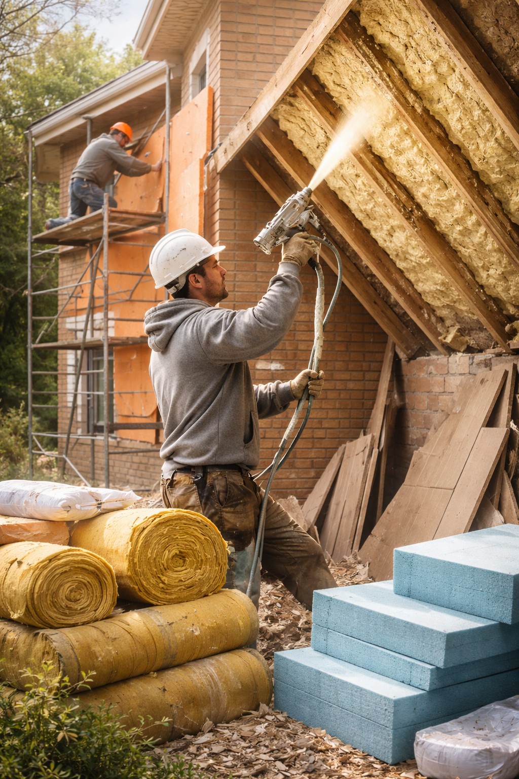 Утепление домов в Севастополе под ключ от 4335 руб/м2 | Профессионально — ТепломастерСев