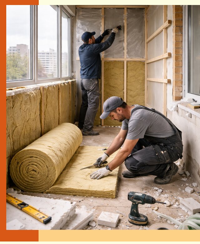 Утепление балкона под ключ в Севастополе качественно и быстро