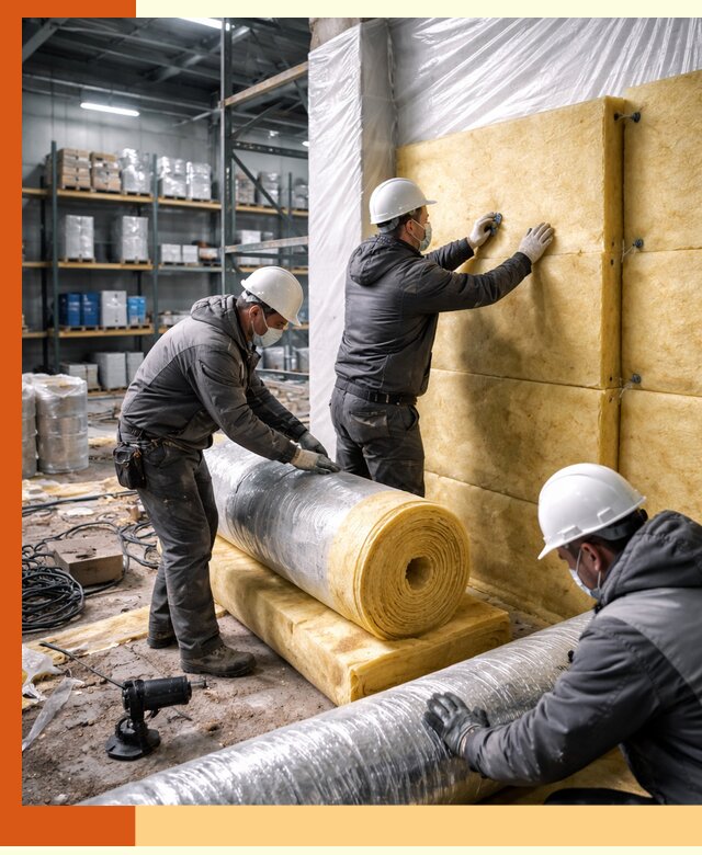 Утепление склада химсырья в Севастополе: безопасная и эффективная изоляция